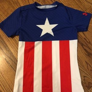 Under Armour Captain America shirt